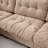 Spacious Deep Seat Sectionals, Wood Frame Modern L Shaped Sofa For Home
