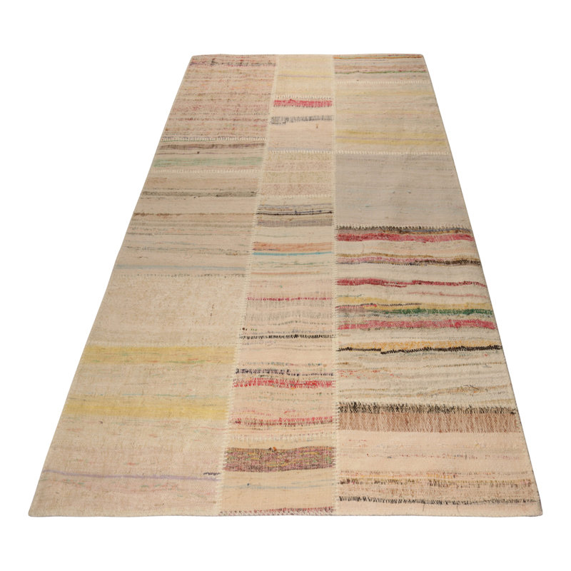 One-of-a-Kind 3'11" X 8' Hand Knotted Area Rug
