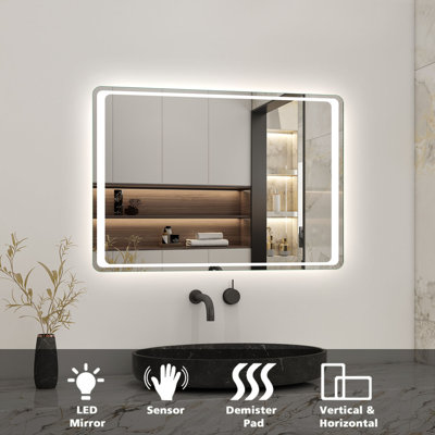 Ahlayla Rectangle Wall Vanity Mirror