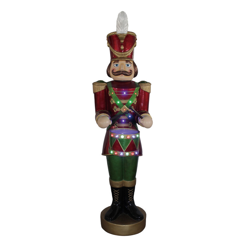 Season's Designs 5.25 ft Nutcracker, Gold