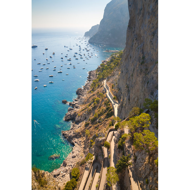 Beautiful Tropical Coast - Wrapped Canvas Print, 91cm H x 61cm W x 3.8cm D