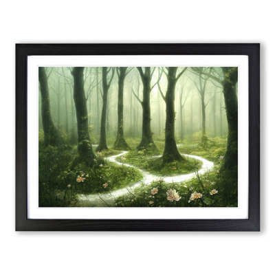 Fanciful Spring Forest - Framed Print