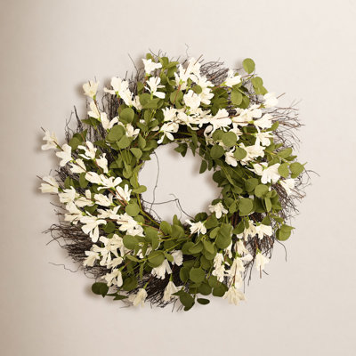 Primrue 22" Handcrafted Eucalyptus Wreath