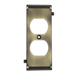 Clickplates No Subject 1 - Gang Duplex Outlet Wall Plate