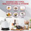 Chantal 1 qt. Stainless Steel Electric Tea Kettle-75806272