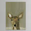 «Bonjour Cerf», reproduction sur toile tendue-27175399