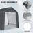 Polypropylene Portable Storage Shed-97285372