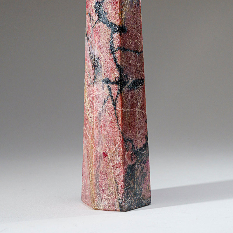 Genuine Polished Imperial Rhodonite Point (2.1 Lbs)