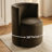 Velvet Upholstered Rolling Dining Chairs with Wheels-1327874370