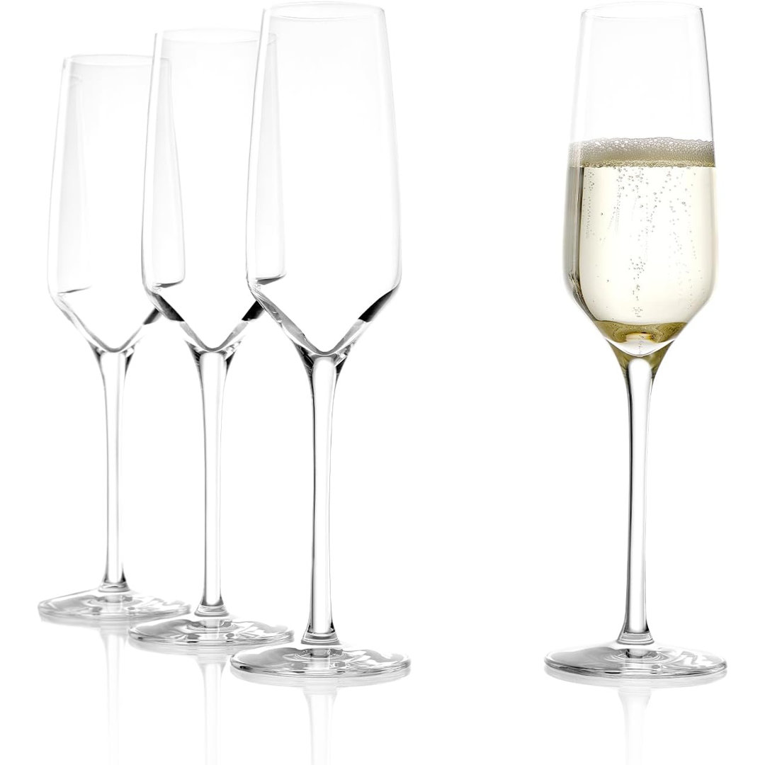 Stolzle Lausitz, Dereion - Champagne Glasses, 190ml