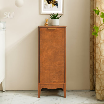 Armoire de salle de bain moderne et rangement pour le linge avec tablettes réglables, durable et élégante pour la décoration intérieure