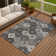 Machine Washable Indoor/Outdoor Matteson ACN2292 Panel Rug