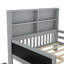 Lit plateforme en bois massif avec tiroirs et tablettes de rangement-903530246-903530245