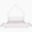  House Platform Bed With Guardrail And 2 Drawers-668716062