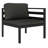 27.6" Wide Square Patio Sofa with Cushions