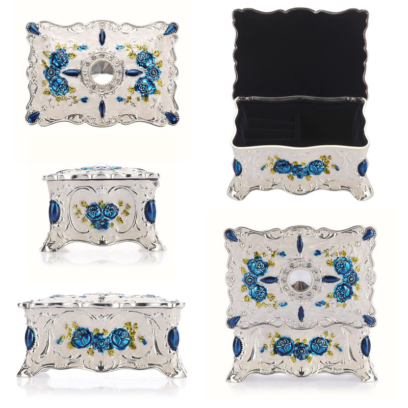 Hammondville Metal Jewellery Box +
