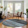 Premium Machine Washable Prisco Blue Rug