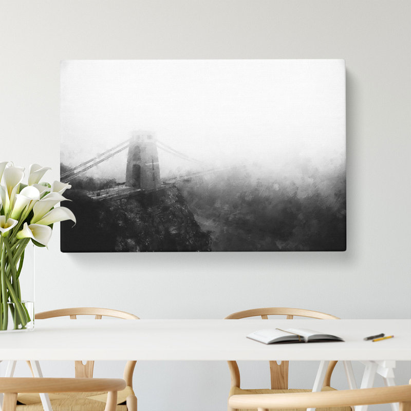 The Clifton Suspension Bridge - Wrapped Canvas, 50cm H x 76cm W x 3cm D