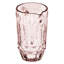 Pichet en verre - rose rétro