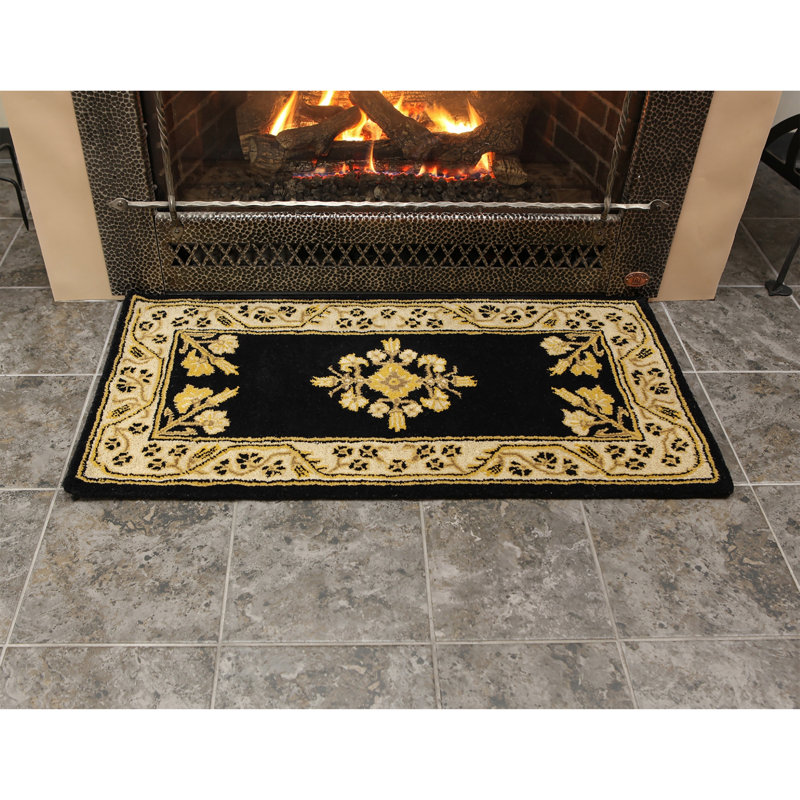 Tapis oriental en laine fait à la main Eliphalet