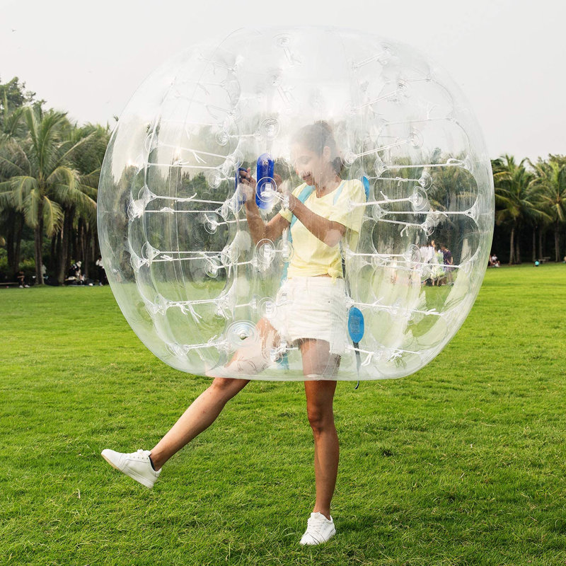 Boule gonflable gonflable, Transparent