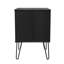 Harlequin 45cm W Manufactured Wood Bedside Table-1548370776