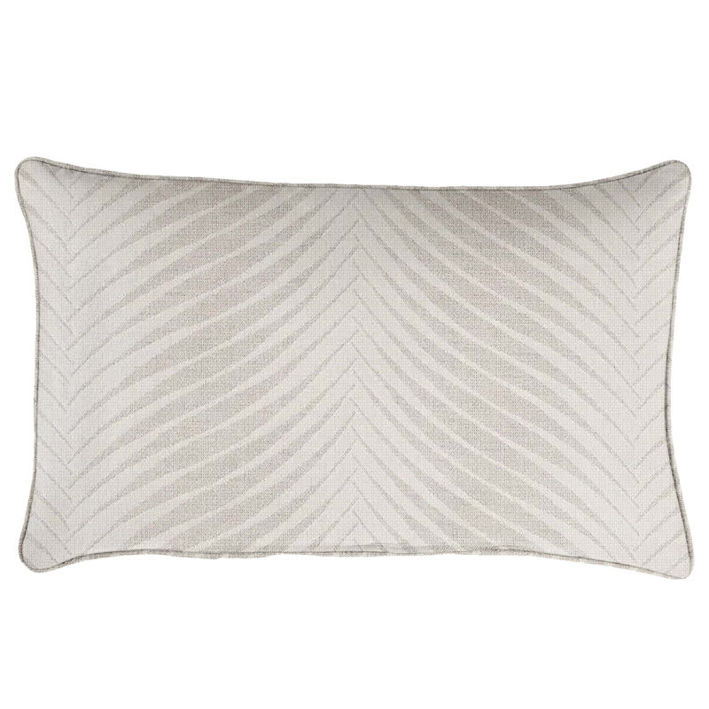 Floral Sunbrella® Outdoor Throw Pillow, 16" x 26", Green