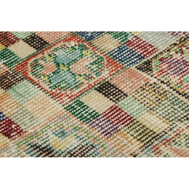 One-of-a-Kind 2'3x2'4 Hand Knotted Area Rug