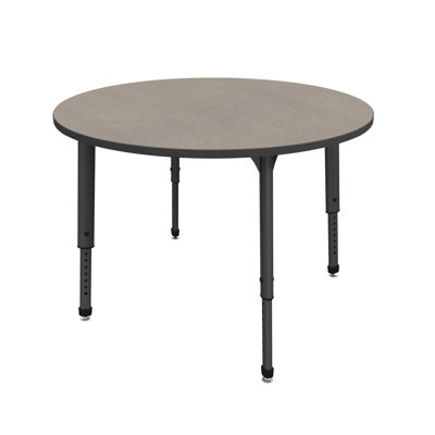 Apex Series Laminate Adjustable Round 4 Students Activity Table