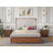 King Size Bed Frame With Upholstered Headboard-468657561