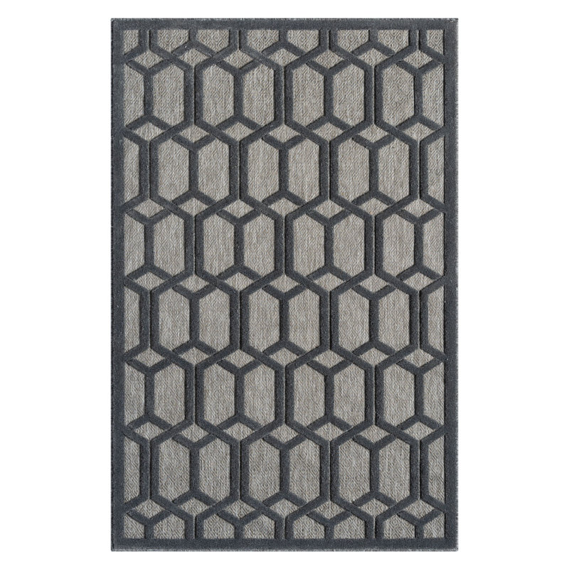 Dimitri Geometric Indoor / Outdoor Area Rug, Rectangle 200 x 300cm