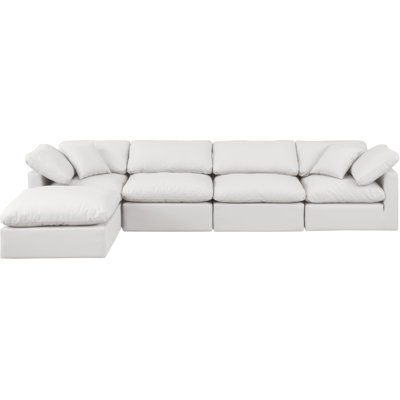 Itala Upholstered L-Shaped Sectional Reversible
