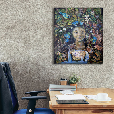  'Earthangel' by Verena Wild Canvas Wall Art, 26" x 30"