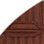 Tapis brun intérieur et extérieur Trellis-940712367