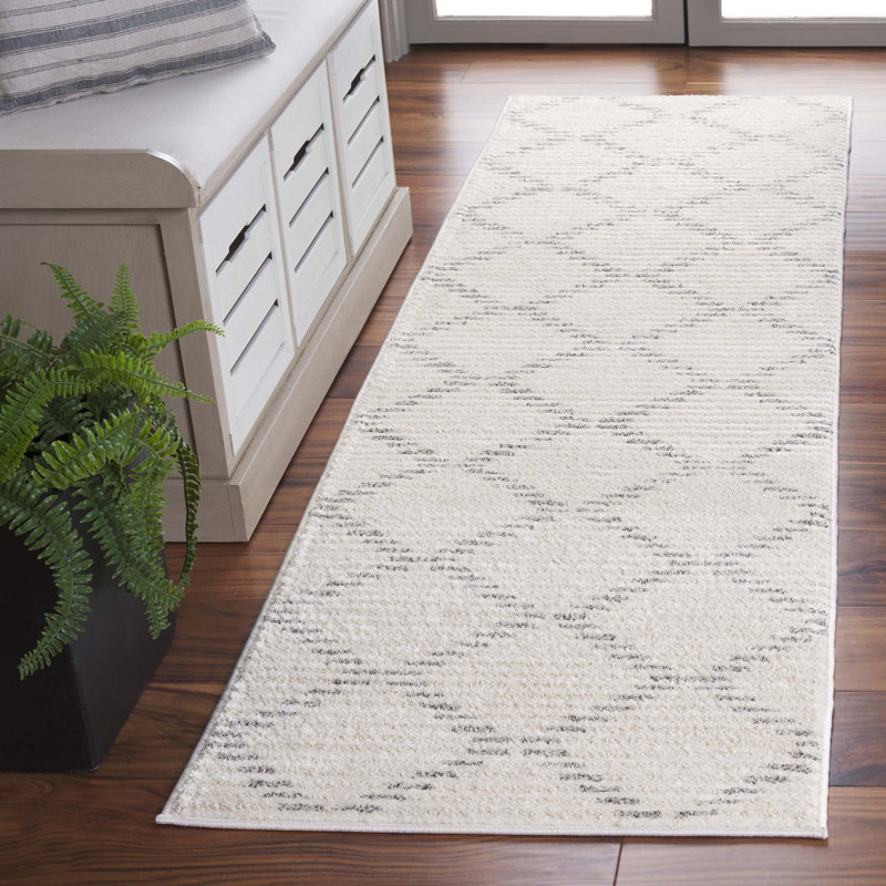 Khaleem Performance Geometric Rug, Runner 2'2" x 8'