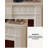 Simple French-style solid wood electric decorative fireplace with simulated flames-68966060