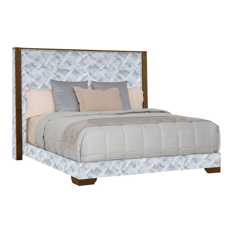 Thom Filicia Home Century Club King Bed, Nadia Parchment, Hampton, Yes