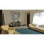 Tapis bleu sarcelle en laine Elivia-26643969