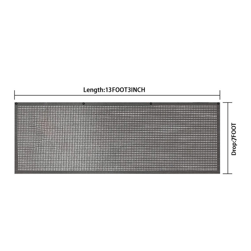 Pare-soleil pour auvent Findmall, H 17,34 po x l 13,79 po x P 7,09 po