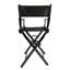 Chaises de réalisateur pliables 2 pièces, noir, capacité de 176 lb, bois massif, siège en toile respirante pour chaise de vélo de montagne 2 pièces, noir. Fabriqué en bois Populus. Siège. Solide. . Adultes