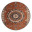Machine Washable Persian Brown Area Rug