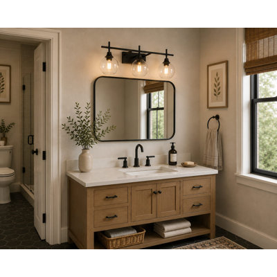 Leyburn 3 - Light Dimmable Vanity Light