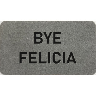 Anil Non-Slip No Pattern Doormat