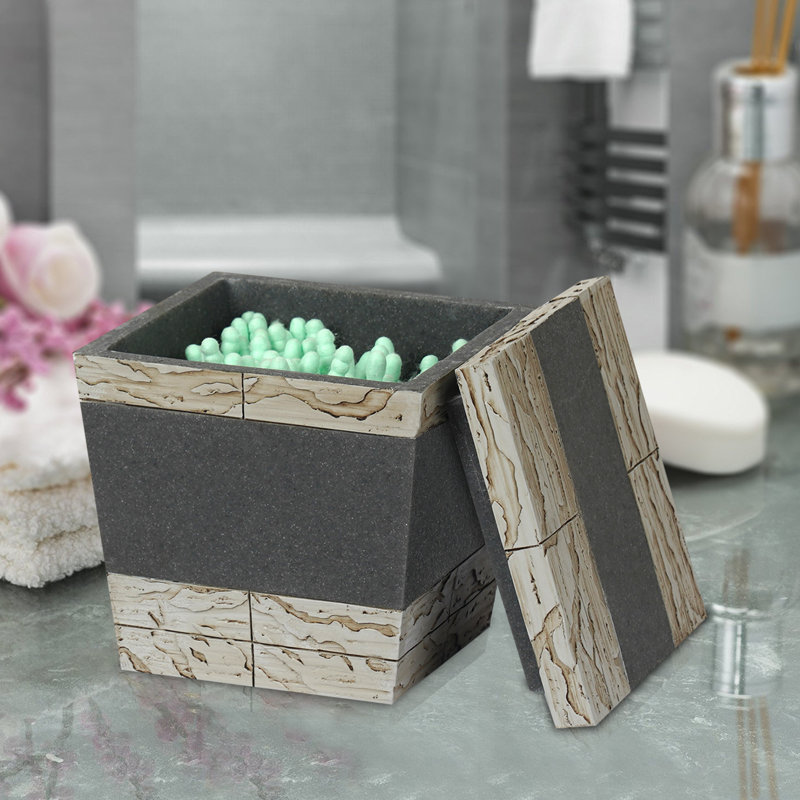 Marble Bathroom Storage Container