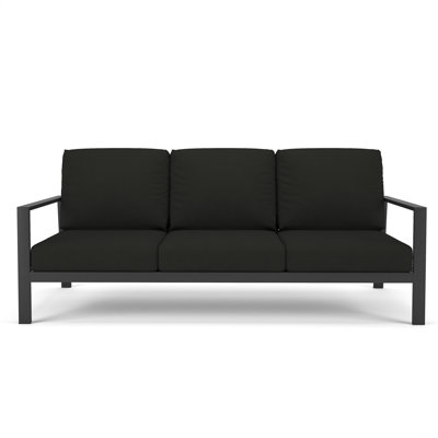Townsend 80'' Wide Outdoor Patio Sofa with Sunbrella Cushions