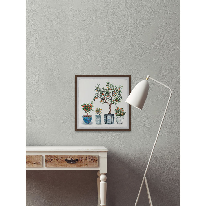 Beautiful Flower Pot - Single Picture Frame Painting, 81cm H x 81cm W x 3.81cm D