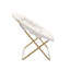 Chaise pliante à double soucoupe avec structure en acier-793067736