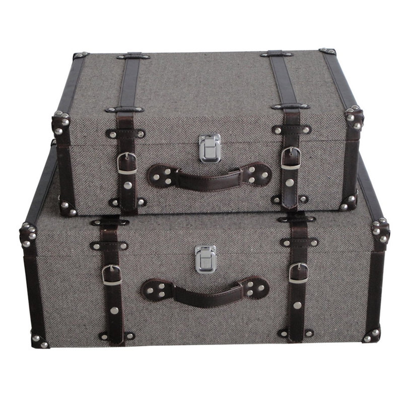 Darian Wooden Decorative Trunk