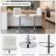 Kristopher Swivel Upholstered Adjustable Height Counter Stool with Metal Frame-16638468