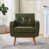 Green Faux Leather